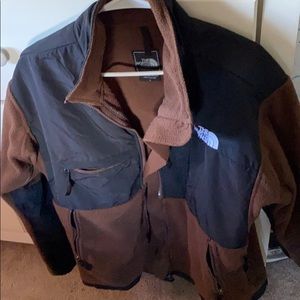 North face brown jacket